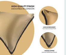 Load image into Gallery viewer, Brightr Luxury Copper Pillowcase Infused With Copper Oxide Ions | Hypo-Allergenic & Rejuvenating | 50x75cm | Beauty & Hair