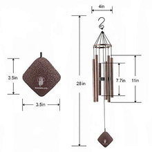 Load image into Gallery viewer, Copper Vein Wind Chimes | 6 Aluminium Tubes