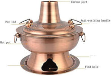 Load image into Gallery viewer, Traditional Copper Fondue Pot