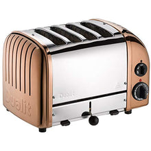 Load image into Gallery viewer, Dualit Classic 4 Slice Vario Toaster | Copper & Stainless Steel | 4 Slice