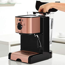 Load image into Gallery viewer, Copper & Black Espresso Machine | Coffee Maker