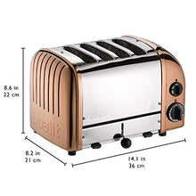 Load image into Gallery viewer, Copper & Stainless Steel Dualit Toaster