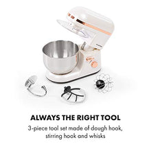 Load image into Gallery viewer, White & Copper Food Processor | Food Mixer