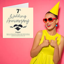 Load image into Gallery viewer, Wedding Anniversary Card | Greetings Card | Copper