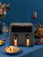 Load image into Gallery viewer, Air Fryer | Dual Zone | 8L | 2800W | Copper & Black