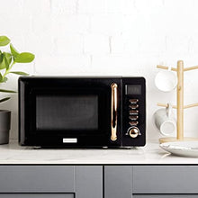 Load image into Gallery viewer, Black & Copper Microwave | 20L | 800W | Haden Salcombe| ce015
