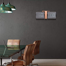Load image into Gallery viewer, Copper Wall Mounted Clock With Flip Down Mechanism