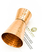 Load image into Gallery viewer, Cretoni Hammered Copper Shot Glass | Double Sided