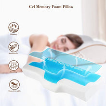 Load image into Gallery viewer, Copper Gel Memory Foam Pillow