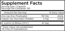 Load image into Gallery viewer, Zinc & Copper Probiotics