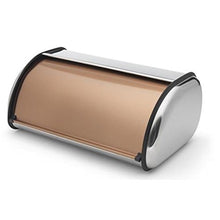 Load image into Gallery viewer, Addis | Copper Deluxe Roll Top Bread Bin | 22L