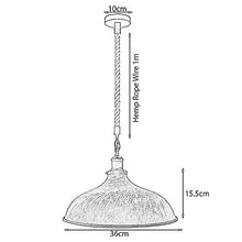 Load image into Gallery viewer, Copper Retro Vintage Ceiling Light