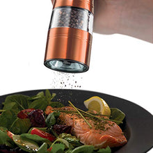 Load image into Gallery viewer, Russell Hobbs 28011-56 Pepper Mill Copper Salt and Pepper Mill Electric Set Metal