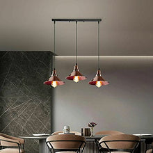 Load image into Gallery viewer, 3 Hanging Copper Ceiling Light