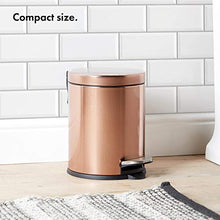 Load image into Gallery viewer, Copper Compact Pedal Bin