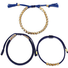 Load image into Gallery viewer, 3 Pcs Copper Tibetan Buddhist Bracelet