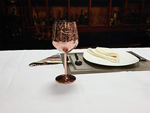 Load image into Gallery viewer, Etched Copper Wine Glass | Set Of 2