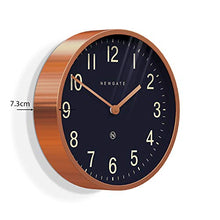 Load image into Gallery viewer, Copper & Black Wall Clock | Newgate