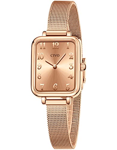 Women's Watch Copper Rose Gold Slim Ultra Minimalist Ladies Watches