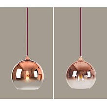 Load image into Gallery viewer, Round Copper Ceiling Light | Colour Graduation
