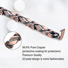 Load image into Gallery viewer, Pure Copper Magnetic Bracelet For Women