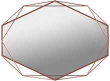 Load image into Gallery viewer, Copper Geometric Mirror | Umbra