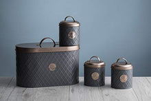 Load image into Gallery viewer, Henrik Collection | Typhoon | Copper & Grey Bread Bin