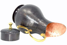 Load image into Gallery viewer, Copper Water Jug With Detailed Intricate Pattern