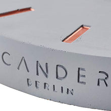 Load image into Gallery viewer, Copper & Concrete Wall Clock