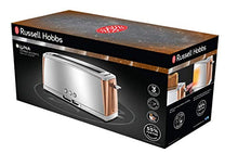 Load image into Gallery viewer, Russell Hobbs | 2 Slice Copper & Stainless Steel Toaster