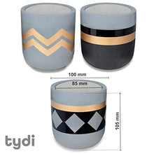 Load image into Gallery viewer, Tydi | Set Of 3 Plant Pots | Copper