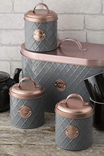 Load image into Gallery viewer, Copper & Grey Bread Bin | Typhoon | Henrik Collection