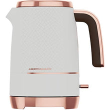 Load image into Gallery viewer, Beko | Cosmopolis Jug Kettle | Retro White & Rose Gold/ Copper Design | 1.7L Capacity