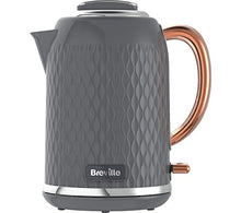 Load image into Gallery viewer, Breville | Curve Jug Kettle | Grey & Rose-Gold/ Copper | 1.7 Litres | 3000 W