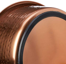 Load image into Gallery viewer, Hammered Copper Pet Bowl | Anti Slip Base