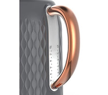 Load image into Gallery viewer, Grey & Copper Breville Electric Kettle