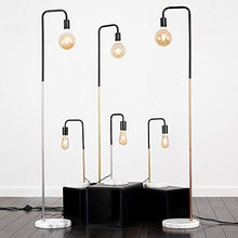 Load image into Gallery viewer, Copper & Black Table Lamp | Retro Style