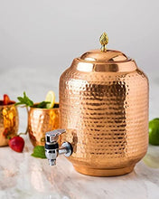 Load image into Gallery viewer, Copper Water Dispenser | With Stand & Cups