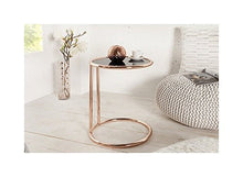 Load image into Gallery viewer, Copper Side Table | Mirrored Finish