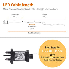 Load image into Gallery viewer, Mains Powered Copper Fairy Lights | 20M