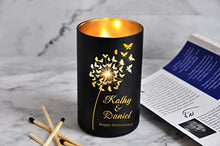 Load image into Gallery viewer, Black & Copper Personalised Candle | Gift