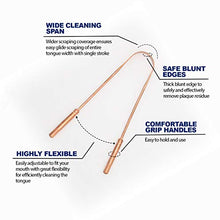 Load image into Gallery viewer, Copper Tongue Scraper | 100% Copper