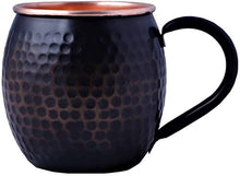Load image into Gallery viewer, Black & Copper Moscow Mule Cups