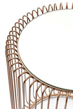 Load image into Gallery viewer, Circular Copper Mirrored Coffee Tables | Kare