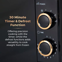 Load image into Gallery viewer, Microwave | Copper & Black | Tower | T24029RG