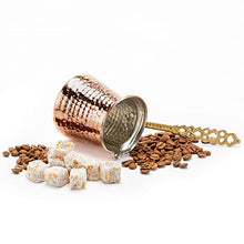 Load image into Gallery viewer, Turkish Copper Coffee Maker | Hammered Finish