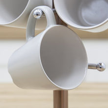 Load image into Gallery viewer, Copper Mug Tree & Kitchen Roll Holder