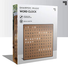 Load image into Gallery viewer, Copper Wall Clock | Word Clock