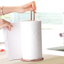 Load image into Gallery viewer, Shiny Copper Kitchen Roll Holder