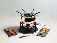 Load image into Gallery viewer, Hammered Copper Fondue Set | 6 People